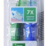 GUM PRO Medium – Brosse à dents double tête + étui